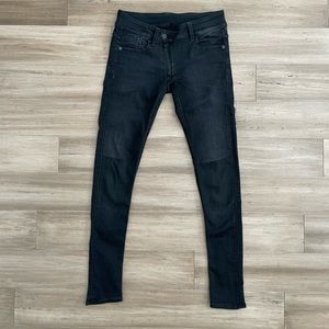 G-Star Lynn Zip Shablon Skinny, Black, size 30/32
